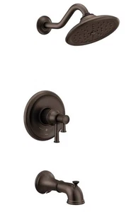 Kit de ajuste de ducha y bañera Moen Belfield M-CORE aceite frotar bronce UT4312EPORB PRECIO DE VENTA SUGERIDO POR EL FABRICANTE $776 - Imagen 1 de 2