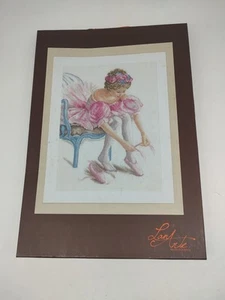 COUNTED CROSS STITCH KIT "MY FIRST DANCE" BY LANARTE - Picture 1 of 4