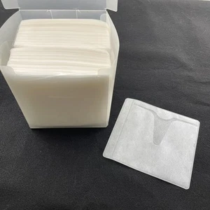 CD ProSleeves 200 Double Face CD / DVD Sleeve 400 CD Capacité avec Trou Punch - Photo 1/7