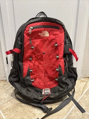 Mochila The North Face Roja y Gris Borealis Laptop Day Pack Edición Limitada Uni Foto 1 de 4