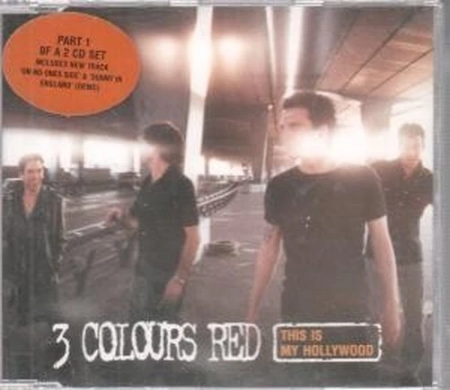 3 Colours Red This Is My Hollywood CD UK Creation 1997 part 1 b/w on no-ones - Bild 1 von 1