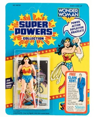 DC Super Powers Wonder Woman 1984-85 24 espalda sin usar, en caja Foto 1 de 2