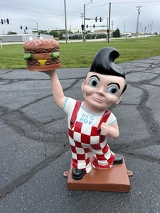 Bobs Big Boy Aluminum Statue - Picture 1 of 7