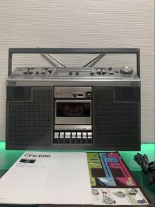 Sony CFS-686 Boombox Radio Registratore a Cassette - Vintage - Made in Japan - Testato - Foto 1 di 24