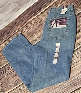 Pantalones de mezclilla rectos para mujer Gloria Vanderbilt Amanda talla 6 regulares nuevos etiquetados - Imagen 1 de 8