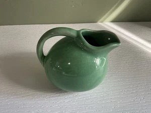 Vintage Jadegrün Klein Kugel Kipp Krug Krug von Hall 3,5" Hoch X 4,25" Breit - Bild 1 von 6