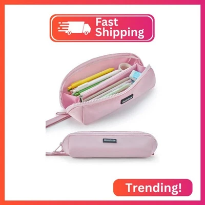 Ralnitote Pequeña Bolsa para Lápices con Diseño Abierto 180°, Estuche para Lápices Delgado para Niñas a Foto 1 de 2