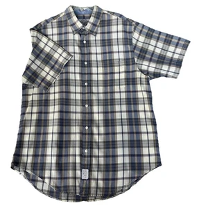 Ralph Lauren Jeans Co Hemd Herren L Button Down blau/gr/rosa kariert SS Classic - Bild 1 von 7