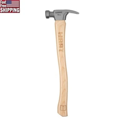 Arrancador de uñas magnético cara golpe fresado martillo para enmarcar nogal 19 oz resistente Foto 1 de 4