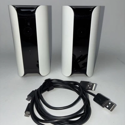 Canary View CAN100USWT Blanco/Negro Inalámbrico 1080pHD Interior Inteligente/Cámara Cantidad 2 Foto 1 de 4