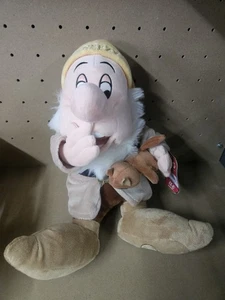 Walt Disney World Sneezy Snow White Seven Dwarfs Soft Toy Plush  - Picture 1 of 9