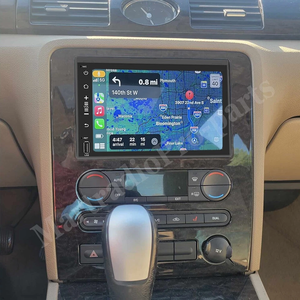 For 2005 2006 2007 Mercury Montego Android 15 Navi CarPlay Car Stereo Radio GPS Foto 1 de 4