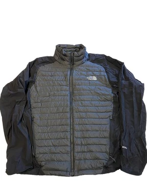 Mens THE NORTH FACE Gray/Black 800 Fill Down Vest Jacket Sz L - Image 1 of 4