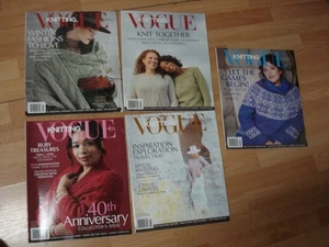 Vogue Knitting Magazines Lot of 5 2020-2023 - Picture 1 of 1