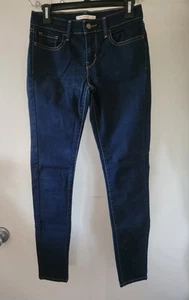 Levi's 710 Jeans Super Skinny Dark Wash Größe 27 Schrittlänge 30 - Bild 1 von 9