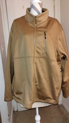 Chaqueta para hombre Swiss Gear imitación gamuza tostada con forro polar talla 3xl Foto 1 de 3