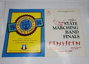 Programa de Finales Estatales de Banda Marchante de Indiana 1994 y 1989 - Imagen 1 de 5