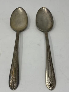 Vintage - "Belfry" SilverPlate Serving Spoon - Picture 1 of 3