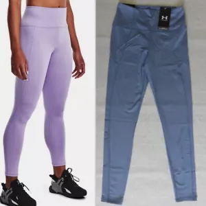 NWT UNDER ARMOUR Women's UA Reflect Ankle Leggings 1366976 Purple -S/L/Blue- S/M - Picture 1 of 45