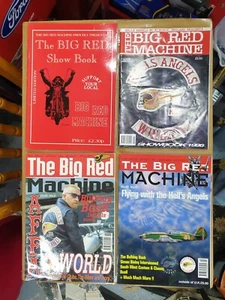 Hells Angels MC 81 Big Red Machine Show Books Complete Set AFFA   - Picture 1 of 9