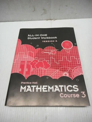Prentice Hall Mathematics Course 3 All-In-One Student Workbook Version A - Image 1 of 4