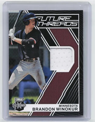 2023 Panini Elite Extra Edition #FT-BW Brandon Winokur Future Threads - Image 1 of 2