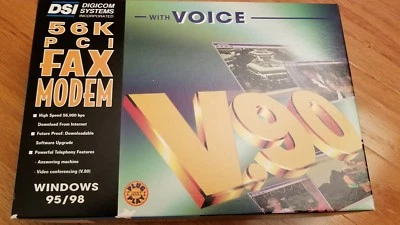 Creative 56k pci data fax v.90 modem with voice - Image 1 of 4