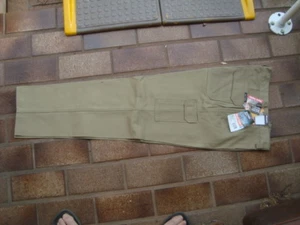 Womens Hard Yakka Generation Y Cotton Drill Cargo Pants Size 14, KHAKI #Y08850 - Picture 1 of 5