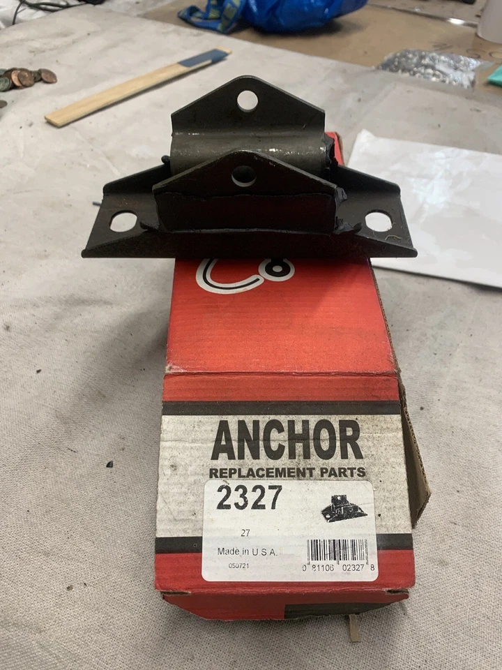 Manual Transmission Mount fits 1965-1979 Ford F-100 F150 F250 Anchor 2327 #23 - Image 1 of 1