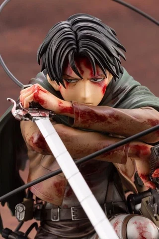 *NEW* Attack on Titan: Levi Fortitude Ver 1/7 Scale ArtFX J Statue by Kotobukiya Cover