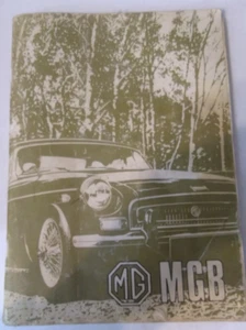 Manual MGB TOURER y GT 1970 Original British Leyland - Imagen 1 de 5