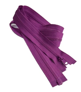 10pcs YKK #3 19" Molded Plastic Light Weight Jacket Zipper Separating Made USA - Picture 1 of 165
