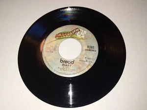 Bread: Diary/Down On My Knees Vinyl 45 Single MINT MONO UNPLAYED NEW OLD STOCK - Picture 1 of 4