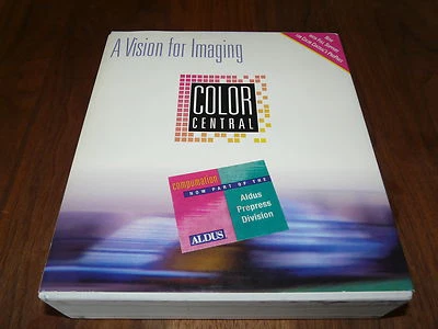Aldus Color Central 2.2 für MAC englische Version, Rarität - Bild 1 von 4