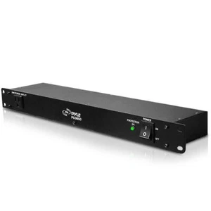 Pyle 15A Netzteil Conditioner Streifen Überspannungsschutz 9 Steckdosen / 120V PCO850 - Bild 1 von 7