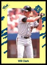 1990 Classic Yellow Will Clark #Y7 NM-MT / Better San Francisco Giants