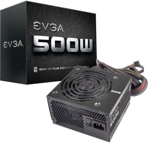 Alimentatore EVGA 500W 80 PLUS 100-W1-0500-KR *No cavo di alimentazione A/C* - Foto 1 di 5