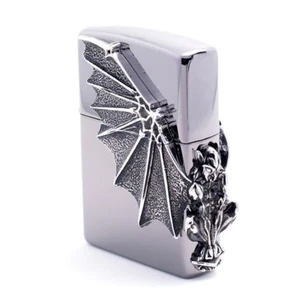 Zippo Gargoyle2 Silver Lighter Genuine Original Packing - Picture 1 of 12