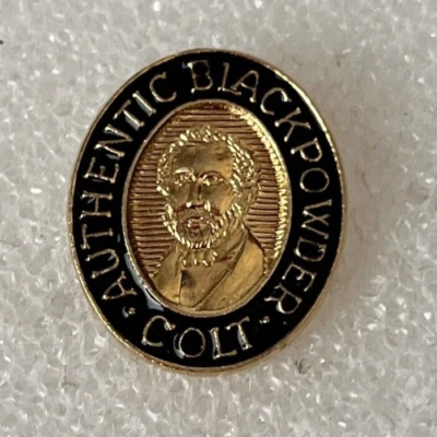 Colt Authentic Black Powder Muzzleloader Gun Rifle Hunting Hat Lapel Pin - Image 1 of 4