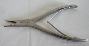 Aesculap LX181R Drahtabsaug-Biegezange 7-1/2 Zoll 190 mm Edelstahl AUSGABEBACKEN - Bild 1 von 14