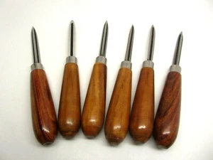 UJ Ramelson Co 6 bola de boliche de ebonita cuchillo biselado entrenamiento raspadores huecos - Imagen 1 de 3