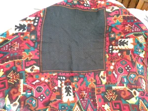 HILLARY PAIGE Southwest Design Multi-Color 100% Rayon Scarf/EXCELLENT CONDITION - Picture 1 of 4