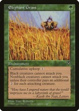 Elephant Grass Visions NM Green Uncommon MAGIC THE GATHERING MTG CARD ABUGames