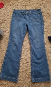 Women's SZ 12 Kikit Jeans~Cute Front Pockets~ - Picture 1 of 12