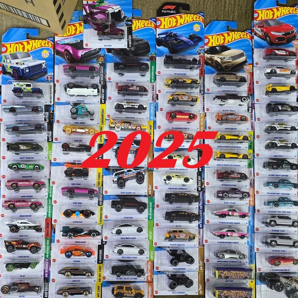Hot Wheels 2025 Mainlines Die Cast Cars - Combined Postage - Rare/Collectible - Image 1 of 1
