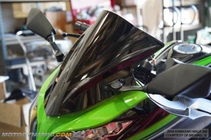 Motodynamic Race Series Windscreens Windshield Kawasaki Ninja 300 2013-17 BLACK - Bild 1 von 7