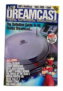 SEGA DREAMCAST BOOK TIPS CHEATS 1994 Vintage Tips Gaming 90s - Picture 1 of 12