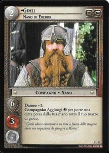 Il Signore degli Anelli : GIMLI - Nano di Erebor (Decipher) - Foto 1 di 2