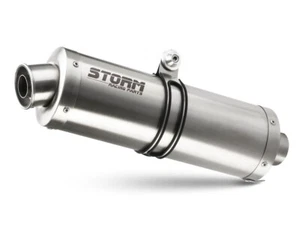 Scarico Storm by Mivv Oval acciaio inox per CF Moto MT 700 2024 > 2025 - Imagen 1 de 2