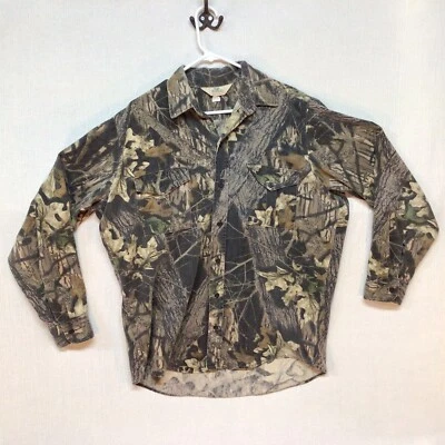 Red Head Men's Long Sleeve Button Shirt  Large Long  Camo Mossy Oak Breakup - Image 1 of 4
